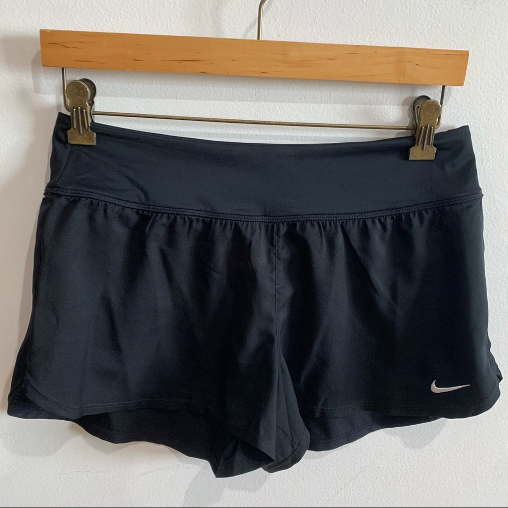 Nike black running shorts